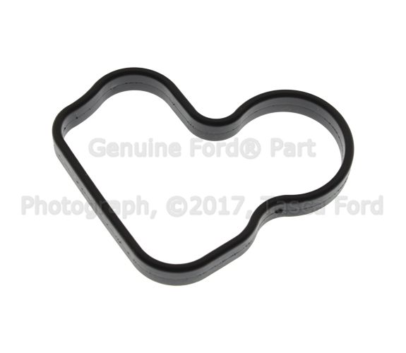 5W7Z8C388AA - Cooling System: Engine Coolant Thermostat Housing Gasket for Ford: Crown Victoria, E-150, E-250, F-150 | Lincoln: Town Car | Mercury: Grand Marquis Image