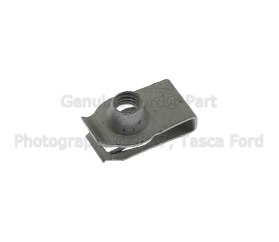 W520822S439 - Body: Support Rod Retainer Nut for Ford: Bronco, E-150, E-250, E-350 Super Duty, E-450 Super Duty, E-Transit, EcoSport, Edge, Escape, Expedition, Explorer, F-150, F-150 Lightning, F-250 Super Duty, F-350 Super Duty, F-450 Super Duty, F-550 Super Duty, Fiesta, Flex, Focus, Fusion, Mustang, Police Interceptor Utility, Police Responder Hybrid, Ranger, SSV Plug-In Hybrid, Taurus, Taurus X, Transit-150, Transit-250, Transit-350, Transit-350 HD | Lincoln: Continental, MKC, MKS, MKT, MKX, MKZ, Nautilus, Navigator | Mercury: Mariner, Sable Image