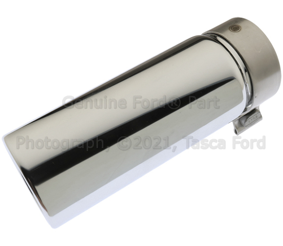 KL3Z5K238C - : Chrome Exhaust Tip - 3.7/5.4L Engine for Ford: F-150 | Lincoln: Mark LT Image