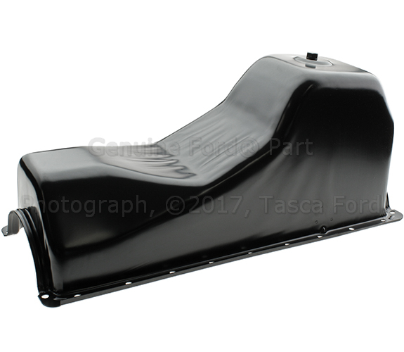 E3TZ6675C - Engine: Oil Pan for Ford: E-250 Econoline Club Wagon, E-350 Econoline, E-350 Econoline Club Wagon, F-150, F-250, F-350, F-Super Duty Image
