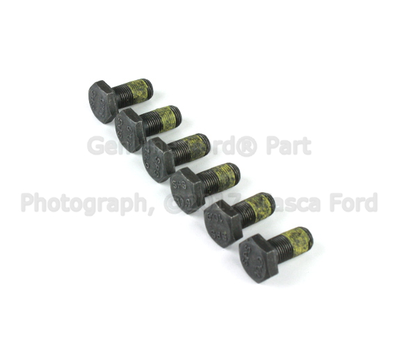 F5RZ6379A - Engine: Clutch Flywheel Bolt for Ford Image
