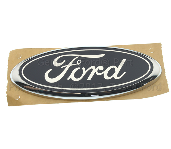F85Z1542528C - Body: Emblem for Ford: E-150, E-150 Club Wagon, E-150 Econoline, E-150 Econoline Club Wagon, E-250, E-250 Econoline, E-350 Club Wagon, E-350 Econoline, E-350 Econoline Club Wagon, E-350 Super Duty, E-450 Econoline Super Duty, E-450 Super Duty, Econoline Super Duty, Excursion, F-150, F-150 Heritage, F-250 Super Duty, F-350 Super Duty, F-450 Super Duty, F-550 Super Duty, Fiesta, Transit Connect Image