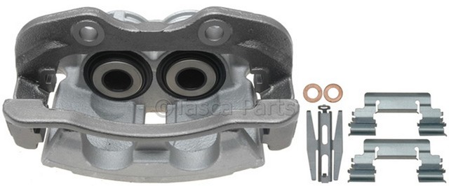 19141725 - : Rear Passenger Side Disc Brake Caliper Assembly (Friction Ready Non-Coated), Remanufactured for GM Image