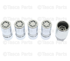 85105307 - Wheels: Wheel Lock Kit, Chrome, M14 x 1.5 x 49.9 for GM Image