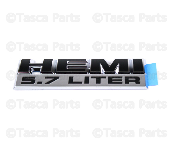 55078115AA - Exterior Ornamentation: Nameplate for Dodge: Ram 1500, Ram 2500, Ram 3500 | Ram: 1500, 2500, 3500 Image