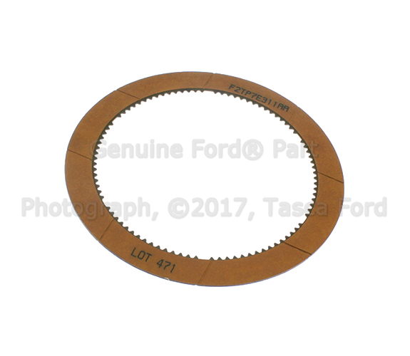 F2TZ7B164A - Transmission: Transmission Clutch Friction Plate for Ford: E-250, E-250 Econoline, E-350 Club Wagon, E-350 Econoline Club Wagon, E-350 Super Duty, E-450 Econoline Super Duty, E-450 Super Duty, E-550 Econoline Super Duty, E-550 Super Duty, Excursion, F-150, F-150 Heritage, F-250 Super Duty, F-350 Super Duty, F-450 Super Duty, F-550 Super Duty | Lincoln: Blackwood, Navigator Image