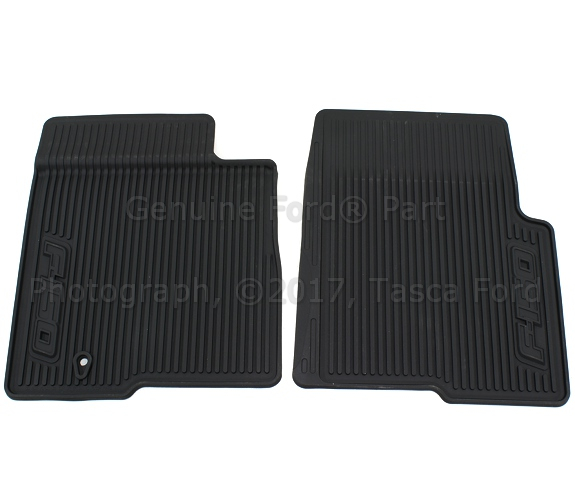 9L3Z1513086DA - Interior: All Weather Vinyl Floor Mats for Ford: F-150, F-150 Heritage Image