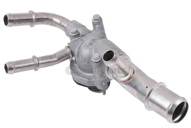 12689039 - : Engine Coolant Thermostat and Housing Assembly for Buick: LaCrosse | Cadillac: SRX, XTS | Chevrolet: Captiva Sport, Equinox, Malibu | GMC: Terrain | Pontiac: G6, Torrent | Saturn: Aura, Vue Image