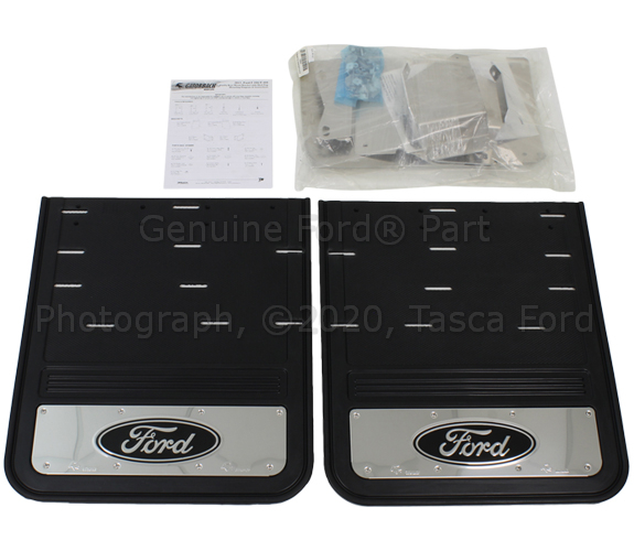 VHC3Z16A550C - Exterior: Splash Guards, Gatorback, Rear Pair for Ford Image