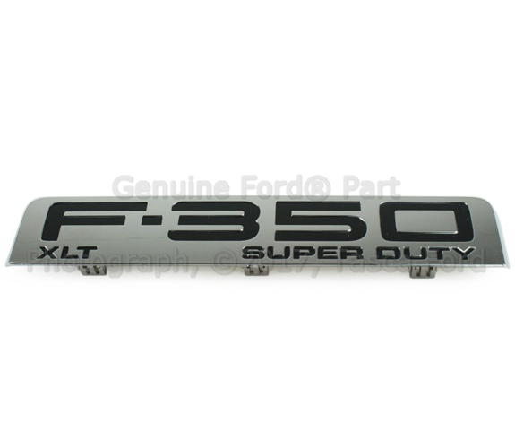 8C3Z16720G - Body: Nameplate for Ford: F-350 Super Duty Image