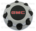 9597162 - : Center Cap with GMC Logo for GMC: Savana 1500, Savana 2500, Savana 3500, Sierra 2500 HD, Sierra 3500 HD Image