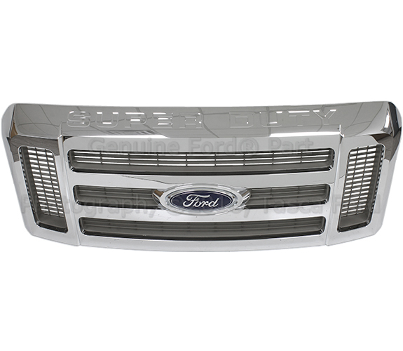 7C3Z8200BB - Body: Grille for Ford: F-250 Super Duty, F-350 Super Duty, F-450 Super Duty Image