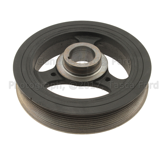 F75Z6312BA - Engine: Crankshaft Pulley for Ford: E-150, E-150 Club Wagon, E-150 Econoline, E-150 Econoline Club Wagon, E-250, Expedition, F-150, F-150 Heritage, F-250 Image