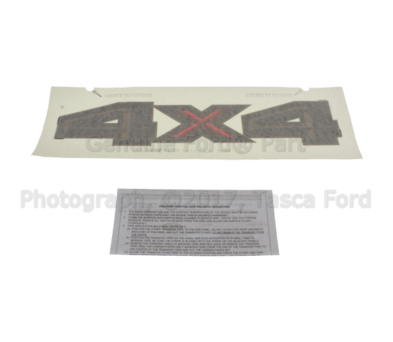 FL3Z9925622AB - Body: Decal for Ford: F-150, F-250 Super Duty, F-350 Super Duty, F-450 Super Duty Image