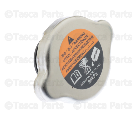 214307999C - Cooling System: Cap for Nissan: 200SX, 240SX, 300ZX, 350Z, 370Z, 720, Altima, Axxess, Cube, D21, Frontier, Juke, Maxima, Murano, NV200, NX, Pathfinder, Pickup, Pulsar NX, Quest, Rogue, Rogue Select, Sentra, Stanza, Van, Versa, Versa Note, Xterra Image
