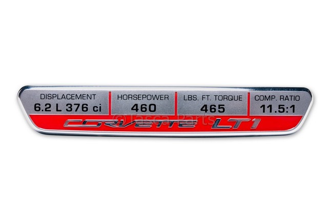 23138330 - : Interior Trim Badge, LT1 for GM Image