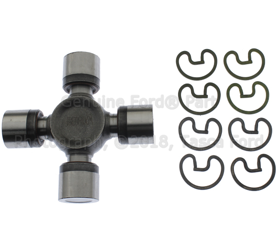 4L3Z4635C - Universals &amp; Rear Axle: Universal Joints for Ford: Crown Victoria, E-150 Econoline, E-150 Econoline Club Wagon, E-250 Econoline, E-350 Econoline, E-350 Econoline Club Wagon, Expedition, Explorer, Explorer Sport, Explorer Sport Trac, F-150, F-150 Heritage, F-250, F-250 HD, F-250 Super Duty, Mustang, Ranger, Thunderbird | Lincoln: Aviator, Mark LT, Mark VIII, Navigator, Town Car | Mercury: Cougar, Grand Marquis, Marauder, Mountaineer Image