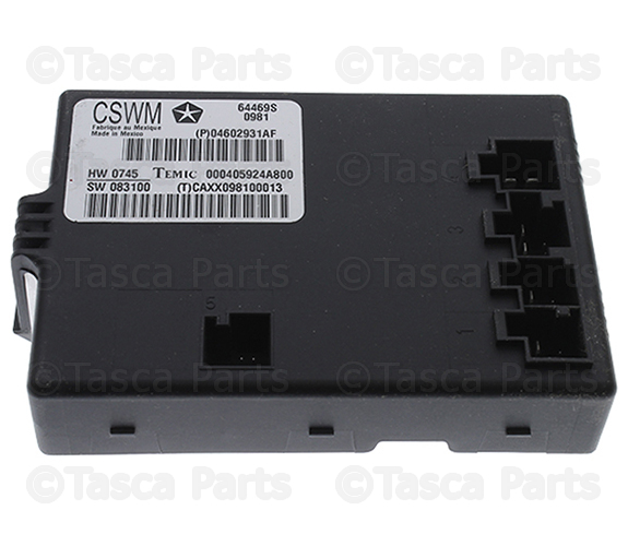 4602931AF - Electrical: Heated Seat Module for Dodge: Ram 1500, Ram 2500, Ram 3500 Image