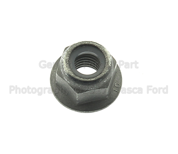 W520212S440 - Body: Master Cylinder Nut for Ford: Edge, Expedition, Explorer, F-150, F-250 Super Duty, F-350 Super Duty, F-450 Super Duty, Fusion, Mustang, Police Interceptor Utility, Police Responder Hybrid, SSV Plug-In Hybrid, Taurus | Lincoln: Aviator, Continental, MKT, MKX, MKZ, Nautilus, Navigator | Mercury: Sable Image