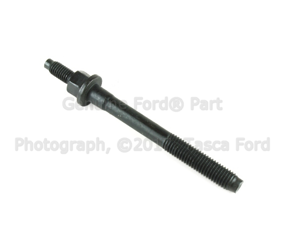 3L2Z6345AA - Engine: Engine Crankshaft Main Bearing Cap Stud for Ford: Crown Victoria, E-150, E-150 Club Wagon, E-150 Econoline, E-150 Econoline Club Wagon, E-250, Expedition, Explorer, Explorer Sport Trac, F-150, F-150 Heritage, Mustang | Lincoln: Aviator, Continental, Town Car | Mercury: Grand Marquis, Mountaineer Image