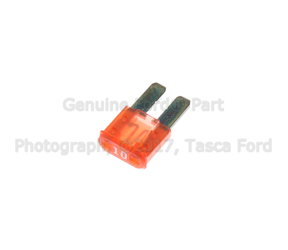 DG9Z14526H - Electrical: Mini Fuse for Ford: Bronco, EcoSport, Edge, Expedition, Explorer, F-150, F-150 Lightning, F-250 Super Duty, F-350 Super Duty, F-450 Super Duty, Fusion, Mustang, Police Interceptor Utility, Police Responder Hybrid, Ranger, SSV Plug-In Hybrid | Lincoln: Aviator, Continental, Corsair, MKX, Nautilus, Navigator Image