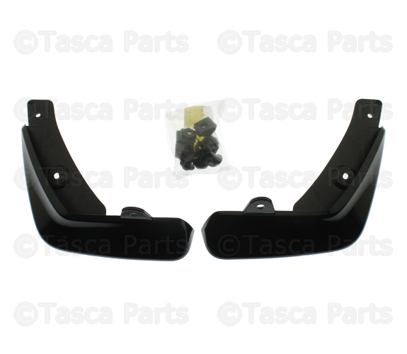 NA1JV346051 - Exterior: Splash Guards - Rear - Jet Black Mica (41W) for Mazda: MX-5 Miata Image