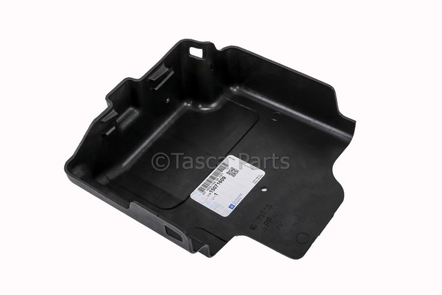 15071609 - Electrical: ECM Cover for Cadillac: Escalade, Escalade ESV, Escalade EXT | Chevrolet: Avalanche 1500, Avalanche 2500, Silverado 1500, Silverado 1500 Classic, Silverado 1500 HD, Silverado 1500 HD Classic, Silverado 2500, Silverado 2500 HD, Silverado 2500 HD Classic, Silverado 3500, Silverado 3500 Classic, Silverado 3500 HD, Suburban 1500, Suburban 2500, Tahoe | GMC: Sierra 1500, Sierra 1500 Classic, Sierra 1500 HD, Sierra 1500 HD Classic, Sierra 2500, Sierra 2500 HD, Sierra 2500 HD Classic, Sierra 3500, Sierra 3500 Classic, Sierra 3500 HD, Yukon, Yukon XL 1500, Yukon XL 2500 | Hummer: H2 Image