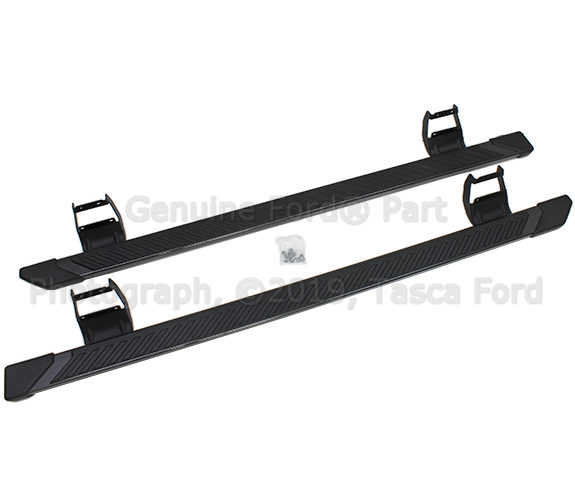 FL3Z16450MC - Body: Step Bars, 5 Inch Angular, Painted Magnetic for Ford: F-150 Image