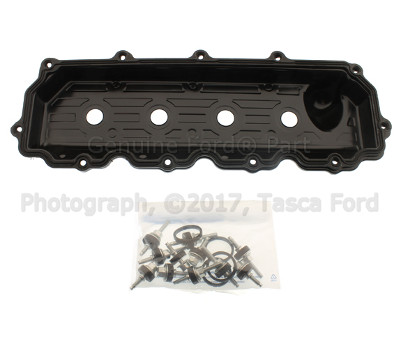 4C3Z6582BA - Engine: Valve Cover for Ford: Excursion, F-250 Super Duty, F-350 Super Duty, F-450 Super Duty, F-550 Super Duty Image