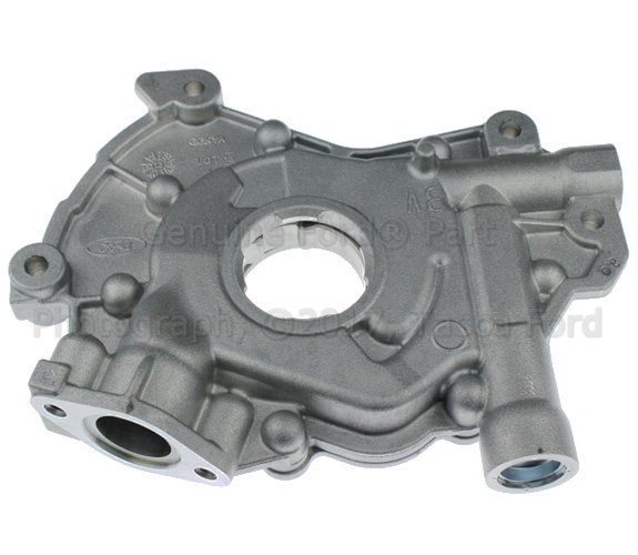 9L3Z6600A - Engine: Oil Pump for Ford: E-450 Super Duty, Expedition, Explorer, Explorer Sport Trac, F-150, F-150 Heritage, F-250 Super Duty, F-350 Super Duty, Mustang | Lincoln: Mark LT, Navigator | Mercury: Mountaineer Image