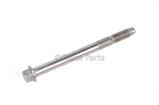 11610633 - Electrical: Starter Mount Bolt for Buick: LaCrosse, LeSabre, Lucerne, Park Avenue, Rainier, Rendezvous, Terraza | Cadillac: CT5, CTS, Escalade, Escalade ESV, Escalade EXT | Chevrolet: Avalanche, Avalanche 1500, Avalanche 2500, Camaro, Caprice, Colorado, Corvette, Equinox, Express 1500, Express 2500, Express 3500, Impala, Lumina, Malibu, Monte Carlo, S10, Silverado 1500, Silverado 1500 Classic, Silverado 1500 HD, Silverado 1500 HD Classic, Silverado 1500 LD, Silverado 1500 LTD, Silverado 2500, Silverado 2500 HD, Silverado 2500 HD Classic, Silverado 3500, Silverado 3500 Classic, Silverado 3500 HD, SS, SSR, Suburban, Suburban 1500, Suburban 2500, Tahoe, Trailblazer, Trailblazer EXT, Uplander, Venture | GMC: Canyon, Envoy, Envoy XL, Envoy XUV, Savana 1500, Savana 2500, Savana 3500, Sierra 1500, Sierra 1500 Classic, Sierra 1500 HD, Sierra 1500 HD Classic, Sierra 1500 Limited, Sierra 2500, Sierra 2500 HD, Sierra 2500 HD Classic, Sierra 3500, Sierra 3500 Classic, Sierra 3500 HD, Sonoma, Yukon, Yukon XL, Yukon XL 1500, Yukon XL 2500 | Hummer: H2, H3, H3T | Oldsmobile: Alero, Cutlass, Intrigue, Silhouette | Pontiac: Aztek, Bonneville, G8, Grand Am, Grand Prix, GTO, Montana, Torrent, Trans Sport | Saturn: Relay Image