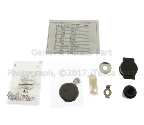 FL3Z1543262A - Body: Lock Assembly for Ford: F-150, F-250 Super Duty, F-350 Super Duty, F-450 Super Duty Image