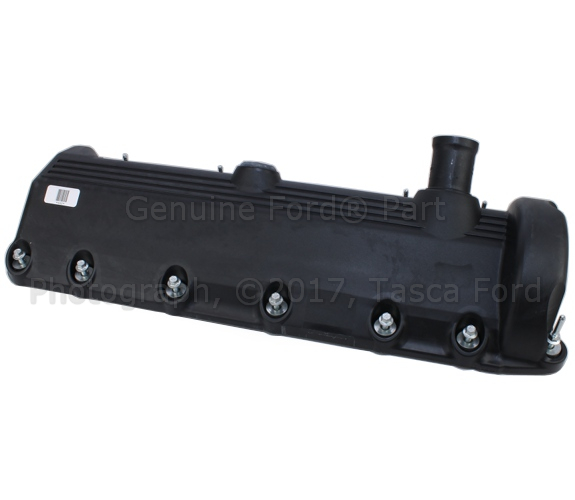 7L3Z6582B - : Valve Cover - Passenger Side (RH) for Ford: E-150, E-150 Econoline, E-150 Econoline Club Wagon, E-250, E-250 Econoline, E-350 Econoline, E-350 Econoline Club Wagon, E-350 Super Duty, Expedition Image
