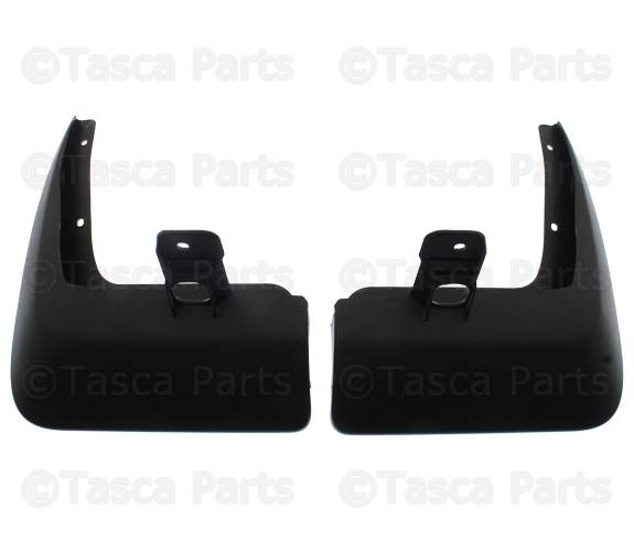 999J2X2004 - : Splash Guards Rear Set - Black for Nissan Image
