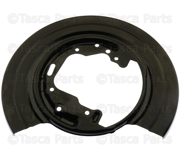 4728110 - Parking Brake: Brake Shield, Right for Chrysler: 300M, Concorde, PT Cruiser | Dodge: Intrepid, Neon Image