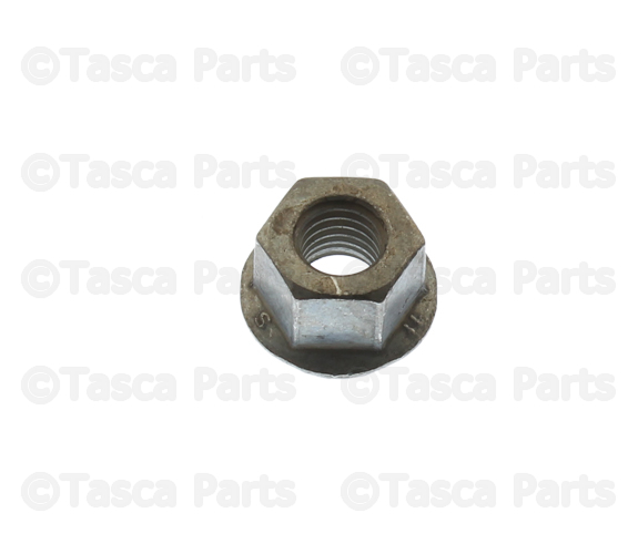6506929AA - Electrical: Hex Flange Lock Nut for Chrysler: 200, 300, Aspen, Pacifica, Town &amp; Country, Voyager | Dodge: Caravan, Challenger, Charger, Charger Daytona, Dakota, Dart, Durango, Grand Caravan, Hornet, Journey, Neon, Ram 1500, Ram 2500, Ram 3500, Viper | Jeep: Cherokee, Commander, Compass, Gladiator, Grand Cherokee, Grand Cherokee L, Grand Cherokee WK, Wagoneer S, Wrangler, Wrangler JK | Ram: 1500, 1500 Classic, 2500, 3500, C/V, Dakota, ProMaster 1500, ProMaster 2500, ProMaster 3500, ProMaster City | SRT: Viper Image