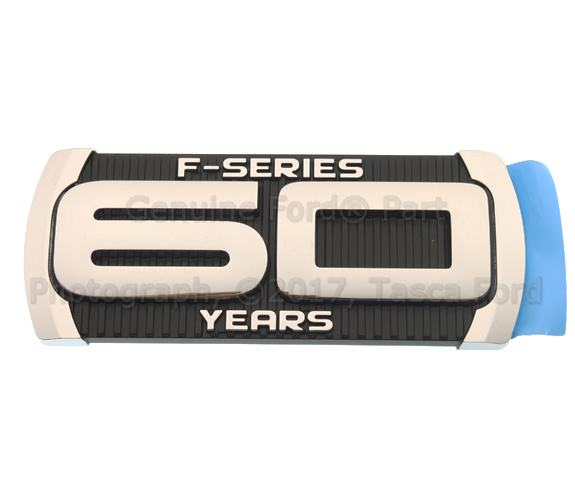 8L3Z9942528A - Body: Nameplate for Ford: F-150, F-250 Super Duty, F-350 Super Duty, F-450 Super Duty Image