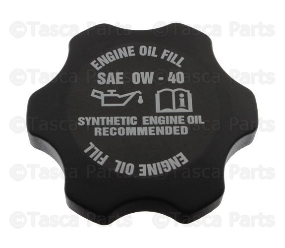 5037665AC - : Oil Filler Cap for Chrysler: 300 | Dodge: Challenger, Charger, Magnum, Ram 1500, Viper | Jeep: Grand Cherokee | SRT: Viper Image