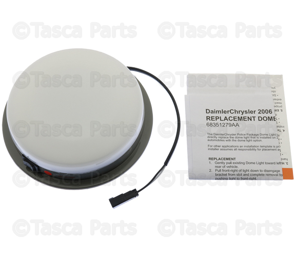 68351279AA - Electrical: Dome Lamp for Dodge: Charger, Durango, Magnum | Ram: 1500, 1500 Classic Image