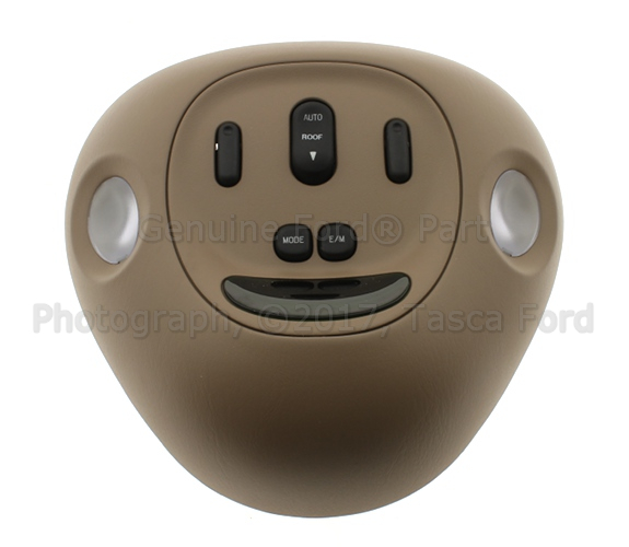 3C3Z78519A70AAA - Body: Overhead Console for Ford: F-250 Super Duty, F-350 Super Duty, F-450 Super Duty, F-550 Super Duty Image