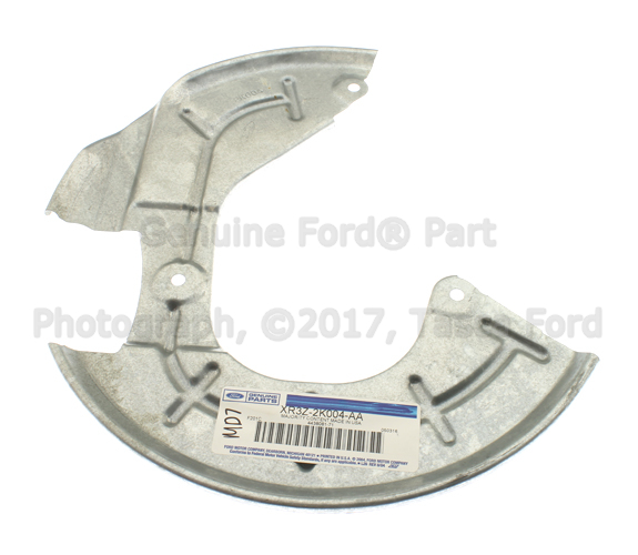 XR3Z2K004AA - Brakes: Splash Shield for Ford: Mustang Image