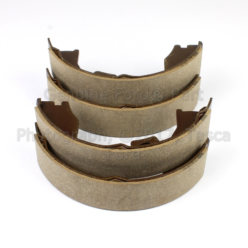 8C3Z2648A - Brakes: Park Brake Shoes for Ford: E-250, E-350 Club Wagon, E-350 Super Duty, F-250 Super Duty, F-350 Super Duty, F-450 Super Duty Image
