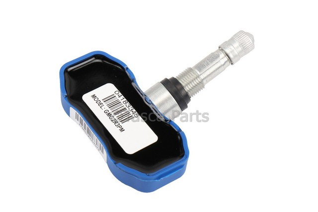 15136883 - Suspension: TPMS Sensor for Cadillac: Escalade, Escalade ESV, Escalade EXT | Chevrolet: Avalanche 1500, Avalanche 2500, Silverado 1500, Silverado 2500, Silverado 2500 HD, Silverado 3500, Suburban 1500, Suburban 2500, Tahoe | GMC: Sierra 1500, Sierra 2500, Sierra 2500 HD, Sierra 3500, Yukon, Yukon XL 1500, Yukon XL 2500 Image