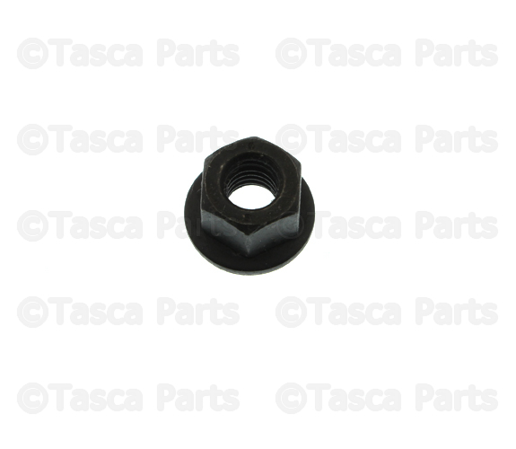 6101447 - : Nut And Washer for Chrysler: 200, 300, 300M, Concorde, Pacifica, PT Cruiser, Sebring, Town &amp; Country, Voyager | Dodge: Avenger, Caliber, Caravan, Challenger, Charger, Dakota, Durango, Grand Caravan, Intrepid, Journey, Magnum, Neon, Ram 1500, Ram 2500, Ram 3500, Stratus, Viper | Jeep: Commander, Compass, Gladiator, Grand Cherokee, Grand Cherokee WK, Grand Wagoneer, Patriot, Wagoneer, Wrangler | Ram: 1500, 1500 Classic, 2500, 3500, C/V, Dakota | SRT: Viper Image