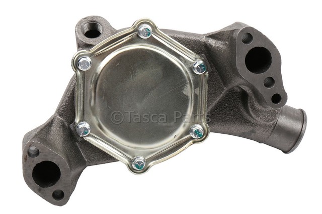 19417097 - Cooling System: Water Pump for Cadillac: Fleetwood | Chevrolet: Astro, Blazer, C1500, C2500, C3500, C3500HD, G30, K1500 Pickup, K2500 Pickup, K3500 Pickup, S10, S10 Blazer, Suburban C1500, Suburban C2500, Suburban K1500, Suburban K2500, Suburban R10, Suburban R1500, Suburban R20, Suburban R2500, Suburban V10, Suburban V1500, Suburban V20, Suburban V2500, Tahoe | GMC: C1500 Pickup, C2500 Pickup, C3500 Pickup, C3500HD, G3500, Jimmy, Jimmy S15, K1500 Pickup, K2500 Pickup, K3500 Pickup, Safari, Sonoma, Suburban C1500, Suburban C2500, Suburban K1500, Suburban K2500, Suburban R1500, Suburban R2500, Syclone, Typhoon, V1500 Suburban, V2500 Suburban, Yukon | Oldsmobile: Bravada | Pontiac: Firebird Image