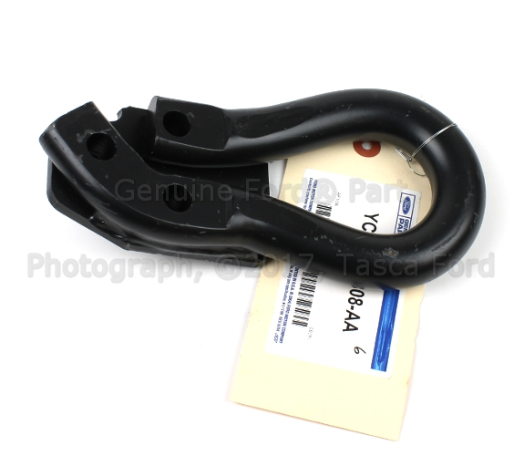 YC3Z17N808AA - Body: Tow Hook for Ford: F-250 Super Duty, F-350 Super Duty, F-450 Super Duty, F-550 Super Duty Image