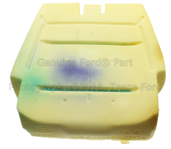 CA8Z7466801E - Body: Seat Back Pad for Ford Image