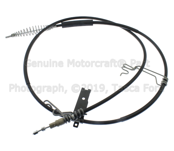 7C3Z2A635CD - Brakes: Parking Brake Cable for Ford: F-350 Super Duty, F-450 Super Duty Image