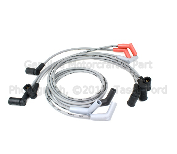 3L3Z12259AB - : Spark Plug Wire Set for Ford: E-150, E-150 Club Wagon, E-150 Econoline, E-150 Econoline Club Wagon, E-250, E-250 Econoline, F-150, F-150 Heritage Image
