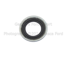 F3DZ6734A - Engine: Engine Oil Drain Plug Gasket for Ford: Aerostar, Bronco, Bronco II, Contour, Crown Victoria, E-150, E-150 Club Wagon, E-150 Econoline, E-150 Econoline Club Wagon, E-250, E-250 Econoline, E-250 Econoline Club Wagon, E-350 Econoline, E-350 Econoline Club Wagon, Econoline Super Duty, Escort, F-150, F-150 Heritage, F-250, F-250 HD, F-350, F-Super Duty, Mustang, Probe, Ranger, Taurus, Tempo, Thunderbird, Windstar | Lincoln: Continental, Mark VIII | Mercury: Cougar, Grand Marquis, Sable, Topaz, Tracer Image